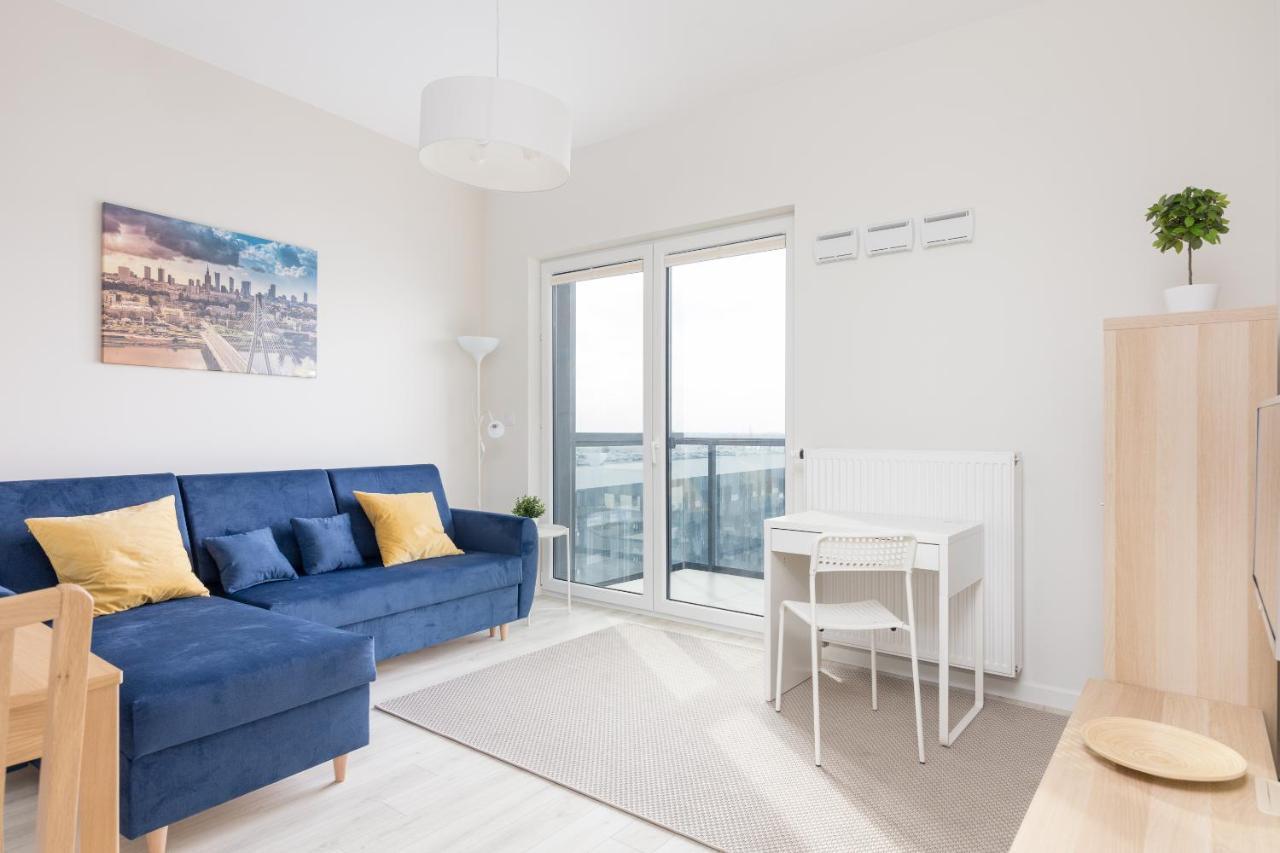 Wola Chic Blue Apartment Warszawa Eksteriør billede